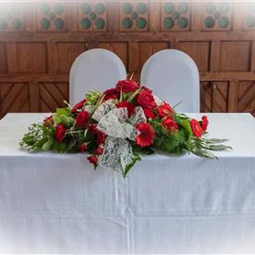 fwthumbVenue Decoration Top Table Arrangement Reds (2).jpg